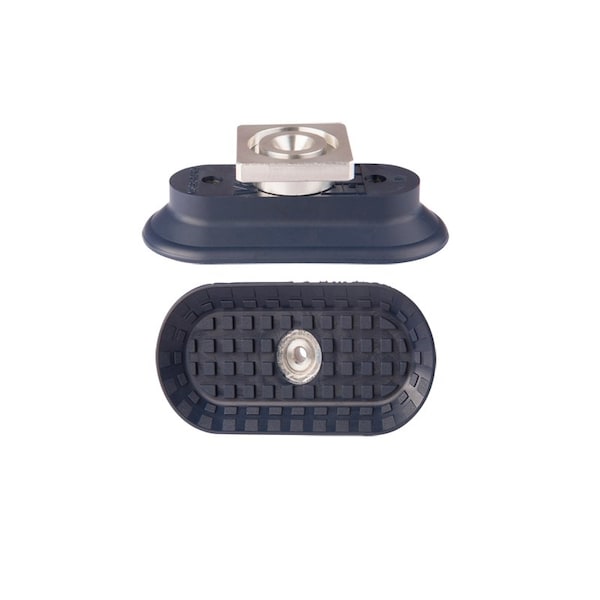 Fipa Flat vacuum cup oval 85x40 mm, NBR blue, with R-Adapt 130.85x40.163.1 - main